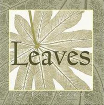 Paperback Leaves Postcards Book