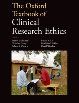 Paperback The Oxford Textbook of Clinical Research Ethics Book