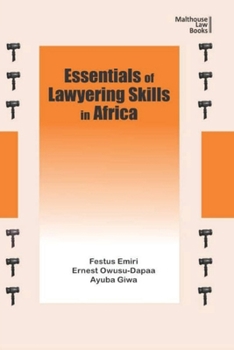 Paperback Essentials of Lawyering Skills in Africa Book