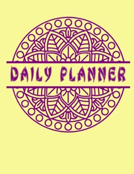 Daily Planner: Six Month Daily Planner | 180 Pages | Daily To-Do List | Daily Appointments | Undated Planner