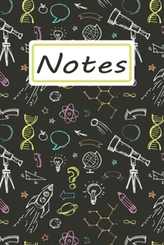 Paperback Notes: Lined Notebook & Diary For Taking Notes, Science Journal For Men Women Girls Teens & Adults, Wonderful gift for scienc Book