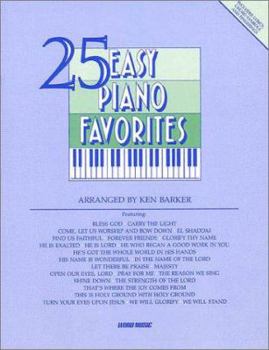 Paperback 25 Easy Piano Favorites Book