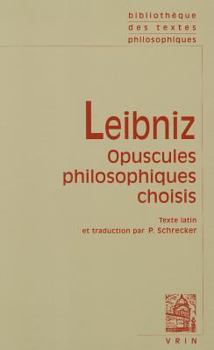 Paperback Opuscules Philosophiques Choisis [French] Book