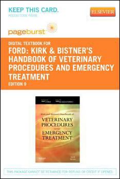 Misc. Kirk & Bistner's Handbook of Veterinary Procedures and Emergency Treatment - Elsevier eBook on Vitalsource (Retail Access Card) Book