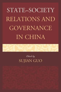 Hardcover State-Society Relations and Governance in China Book