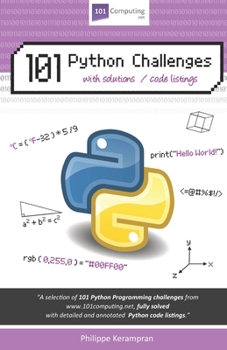Paperback 101 Python Challenges: With Solutions / Code Listings Book