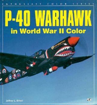 Paperback P-40 Warhawk in World War II Color Book