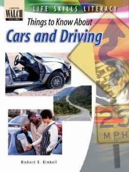 Paperback Life Skills Literacy: Things to Know about Cars and Driving Book