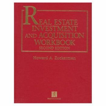 Hardcover Real Estate Investment and Acquisition Workbook [With Diskette] Book