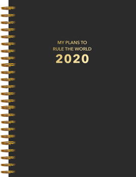 Calendar Rule the World 2020 Planner Book