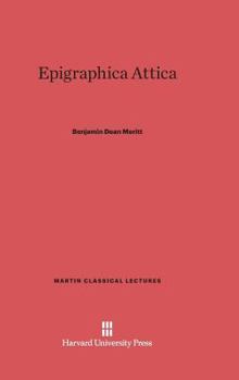 Hardcover Epigraphica Attica Book