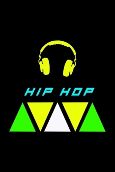 Hip Hop Notizbuch: Schönes Hip Hop Notizbuch mit Kopfhörer / Das Buch enthält 120 karierte Seiten im A5 Format (German Edition)