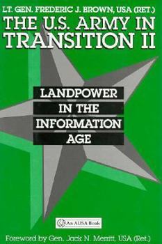 Hardcover US Army in Transition II (H) Book