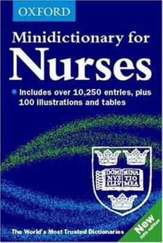 Paperback Minidictionary for Nurses (Oxford Quick Reference) Book