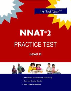 Paperback Practice Test for the NNAT 2 - Level B Book