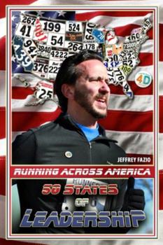 Paperback Running Across America: 50 States of Leadership Book