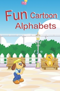 Paperback Fun Cartoon Alphabets Book
