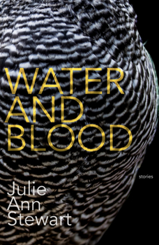 Paperback Water and Blood Book