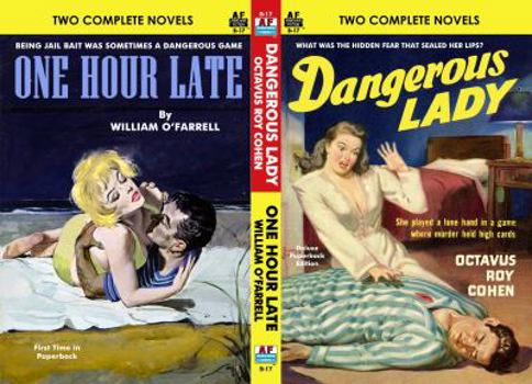 Paperback Dangerous Lady & One Hour Late Book