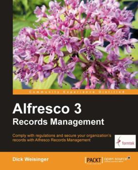 Paperback Alfresco 3 Records Management Book