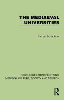 Hardcover The Mediaeval Universities Book