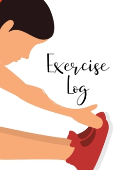 Paperback Exercise Log: Fitness Tracker Daily Workout Log and Action Plan Book