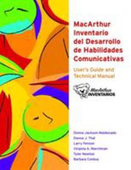 Paperback MacArthur Inventarios del Desarrollo de Habilidades Comunicativas (Inventarios) User's Guide and Technical Manual Book