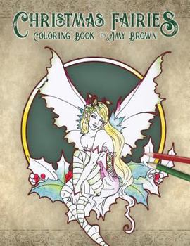 Paperback Christmas Fairies Coloring Book