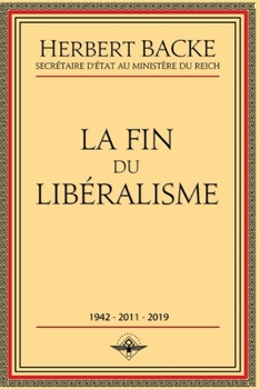 Paperback La fin du libéralisme [French] Book
