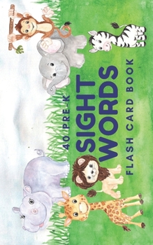 Paperback 40 Pre-K Sight Words: Flash Card Book