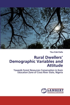 Paperback Rural Dwellers' Demographic Variables and Attitude Book