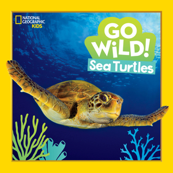 Hardcover Go Wild! Sea Turtles Book