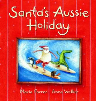 Hardcover Santa's Aussie Holiday Book