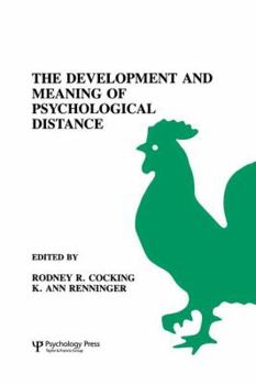 Paperback The Development and Meaning of Psychological Distance Book