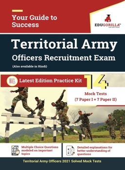 Territorial Army Officers 2021 14 Mock Test For