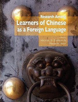 Paperback Research Among Learners of Chinese as a Foreign Language Book