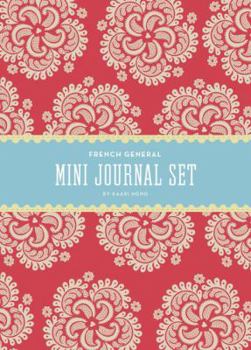 Hardcover French General Mini Journal Set Book