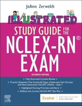 Paperback Illustrated Study Guide for the Nclex-Rn(r) Exam Book