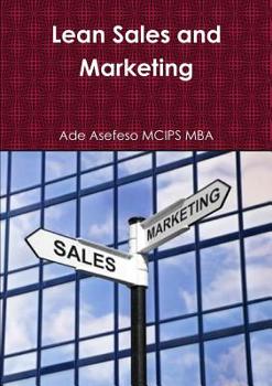 Paperback Lean Sales and Marketing Book