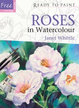 Paperback Roses in Watercolour Book