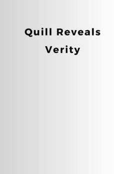 Paperback Quill Reveals Verity Book