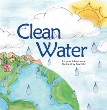 Board book Clean Water: Children's book, Board Book, Water Cycle, Smile Outside Book