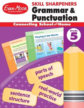 Paperback Skill Sharpeners: Grammar & Punctuation, Grade 5 Workbook Book