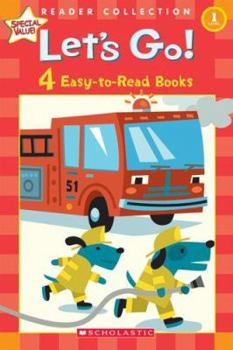 Board book Let's Go! 4 Easy-To-Read Books Book