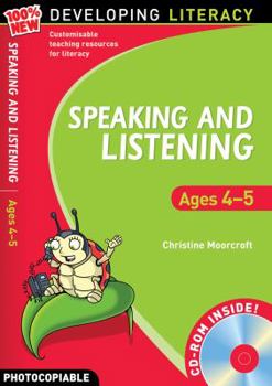 Paperback Speaking and Listening. Ages 4-5 Book