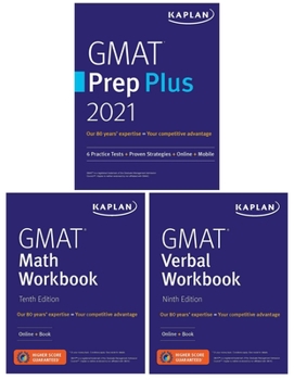 Paperback GMAT Complete 2021: 3-Book Set: 6 Practice Tests + Proven Strategies + Online Book