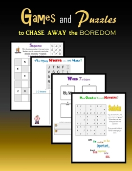Paperback Games and Puzzles to CHASE AWAY the boredom Book