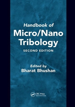 Paperback Handbook of Micro/Nano Tribology Book