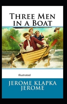 Paperback Three Men in a Boat illustrated Book