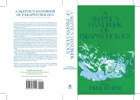 Paperback Skeptic's Handbook of Parapsychology Book